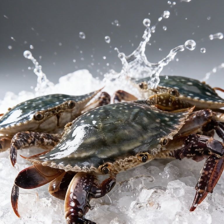 Wild Zhoushan Blue Swimming Crabs
